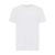Tricou cu maneca scurta, la baza gatului, Casual, Unisex, iqoniq, 2410E19365, Bumbac, Alb recycled, XXS