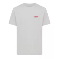   Tricou la baza gatului, Unisex, maneca scurta, iqoniq, 2401E13343, Bumbac, Gri heather, XXL