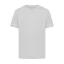 Tricou cu maneca scurta, la baza gatului, Casual, Unisex, iqoniq, 2410E19353, Bumbac, Gri, XXS