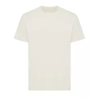   Tricou la baza gatului, Unisex, maneca scurta, iqoniq, 2401E13351, Bumbac, Crem naturraw, 3XL