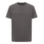 Tricou, Unisex, 2502E10401, iqoniq, Bumbac, Gri antracit, XXL