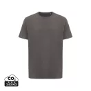 Tricou, Unisex, 2502E10403, iqoniq, Bumbac, Gri antracit, 3XL