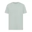 Tricou la baza gatului, Unisex, maneca scurta, iqoniq, 2401E13352, Bumbac, Verde ice, L