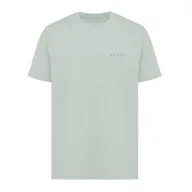   Tricou la baza gatului, Unisex, maneca scurta, iqoniq, 2401E13357, Bumbac, Verde ice, XXL