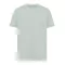 Tricou la baza gatului, Unisex, maneca scurta, iqoniq, 2401E13358, Bumbac, Verde ice, 3XL