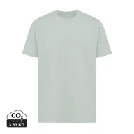  Tricou la baza gatului, Unisex, maneca scurta, iqoniq, 2401E13358, Bumbac, Verde ice, 3XL