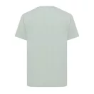 Tricou la baza gatului, Unisex, maneca scurta, iqoniq, 2401E13358, Bumbac, Verde ice, 3XL