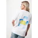 Tricou, Unisex, 2502E10405, iqoniq, Bumbac, Alb ivory, M