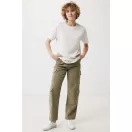 Tricou, Unisex, 2502E10408, iqoniq, Bumbac, Alb ivory, XS