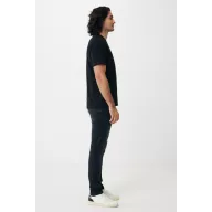   Tricou la baza gatului, Unisex, maneca scurta, iqoniq, 2401E13359, Bumbac, Negru, 4XL