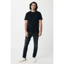 Tricou la baza gatului, Unisex, maneca scurta, iqoniq, 2401E13361, Bumbac, Negru, L