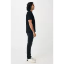Tricou la baza gatului, Unisex, maneca scurta, iqoniq, 2401E13361, Bumbac, Negru, L