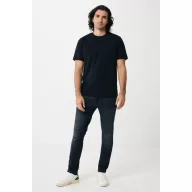   Tricou la baza gatului, Unisex, maneca scurta, iqoniq, 2401E13363, Bumbac, Negru, S