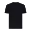 Tricou la baza gatului, Unisex, maneca scurta, iqoniq, 2401E13364, Bumbac, Negru, XL