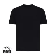   Tricou la baza gatului, Unisex, maneca scurta, iqoniq, 2401E13365, Bumbac, Negru, XS