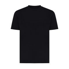 Tricou, Unisex, 2502E10425, iqoniq, Bumbac, Negru, XXS