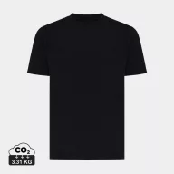   Tricou la baza gatului, Unisex, maneca scurta, iqoniq, 2401E13367, Bumbac, Negru, 3XL