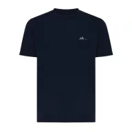   Tricou la baza gatului, Unisex, maneca scurta, iqoniq, 2401E13368, Bumbac, Albastru navy, 4XL