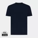 Tricou la baza gatului, Unisex, maneca scurta, iqoniq, 2401E13374, Bumbac, Albastru navy, XS