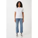 Tricou la baza gatului, Unisex, maneca scurta, iqoniq, 2401E13378, Bumbac, Alb, 5XL