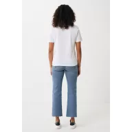   Tricou la baza gatului, Unisex, maneca scurta, iqoniq, 2401E13378, Bumbac, Alb, 5XL