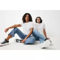   Tricou la baza gatului, Unisex, maneca scurta, iqoniq, 2401E13381, Bumbac, Alb, S