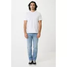 Tricou la baza gatului, Unisex, maneca scurta, iqoniq, 2401E13384, Bumbac, Alb, XXL