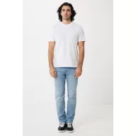   Tricou la baza gatului, Unisex, maneca scurta, iqoniq, 2401E13384, Bumbac, Alb, XXL