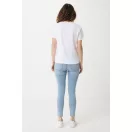 Tricou la baza gatului, Unisex, maneca scurta, iqoniq, 2401E13384, Bumbac, Alb, XXL