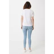   Tricou la baza gatului, Unisex, maneca scurta, iqoniq, 2401E13384, Bumbac, Alb, XXL