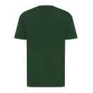 Tricou la baza gatului, Unisex, maneca scurta, iqoniq, 2401E13387, Bumbac, Verde forest, M