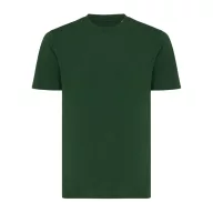   Tricou la baza gatului, Unisex, maneca scurta, iqoniq, 2401E13389, Bumbac, Verde forest, XL