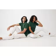   Tricou, Unisex, 2502E10429, iqoniq, Bumbac, Verde forest, XXS