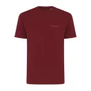 Tricou la baza gatului, Unisex, maneca scurta, iqoniq, 2401E13393, Bumbac, Burgundy, L