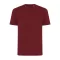 Tricou la baza gatului, Unisex, maneca scurta, iqoniq, 2401E13395, Bumbac, Burgundy, S