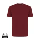 Tricou la baza gatului, Unisex, maneca scurta, iqoniq, 2401E13396, Bumbac, Burgundy, XL