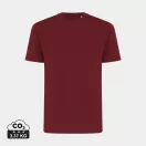 Tricou la baza gatului, Unisex, maneca scurta, iqoniq, 2401E13397, Bumbac, Burgundy, XS