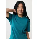 Tricou, Unisex, 2502E10461, iqoniq, Bumbac, Verde verdiGris, XS