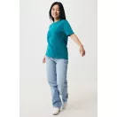 Tricou, Unisex, 2502E10461, iqoniq, Bumbac, Verde verdiGris, XS