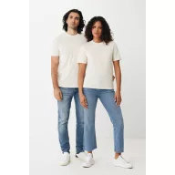   Tricou la baza gatului, Unisex, maneca scurta, iqoniq, 2401E13404, Bumbac, Crem naturraw, S