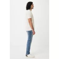   Tricou la baza gatului, Unisex, maneca scurta, iqoniq, 2401E13405, Bumbac, Crem naturraw, XL