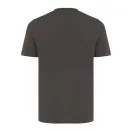 Tricou la baza gatului, Unisex, maneca scurta, iqoniq, 2401E13414, Bumbac, Gri anthracite, XXL