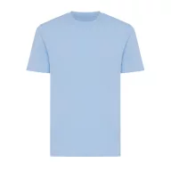   Tricou la baza gatului, Unisex, maneca scurta, iqoniq, 2401E13418, Bumbac, Albastru sky, S