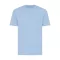 Tricou, Unisex, 2502E10456, iqoniq, Bumbac, Albastru sky, XXS