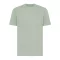 Tricou la baza gatului, Unisex, maneca scurta, iqoniq, 2401E13423, Bumbac, Verde ice, L