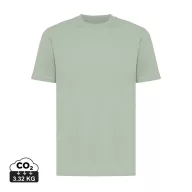   Tricou la baza gatului, Unisex, maneca scurta, iqoniq, 2401E13429, Bumbac, Verde ice, 3XL