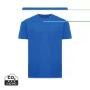 Tricou, Unisex, 2502E10451, iqoniq, Bumbac, Albastru royal, XL