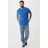   Tricou, Unisex, 2502E10452, iqoniq, Bumbac, Albastru royal, XS