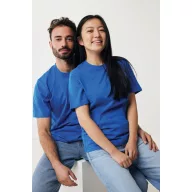   Tricou, Unisex, 2502E10452, iqoniq, Bumbac, Albastru royal, XS