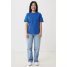 Tricou, Unisex, 2502E10452, iqoniq, Bumbac, Albastru royal, XS